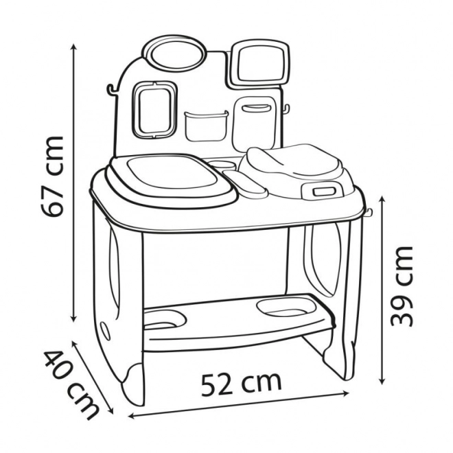 Baby Care Play Center with Accessories