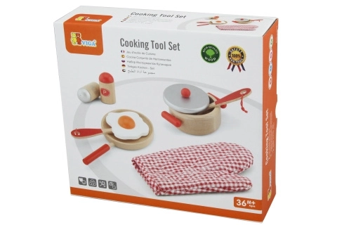 Wooden Kitchen Set - Red