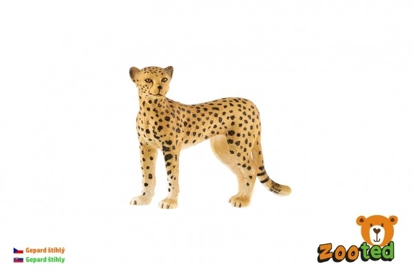 Cheetah Plastic Figure 8cm