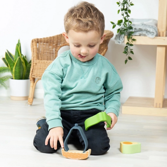 Avocado Balancing Stacker Toy