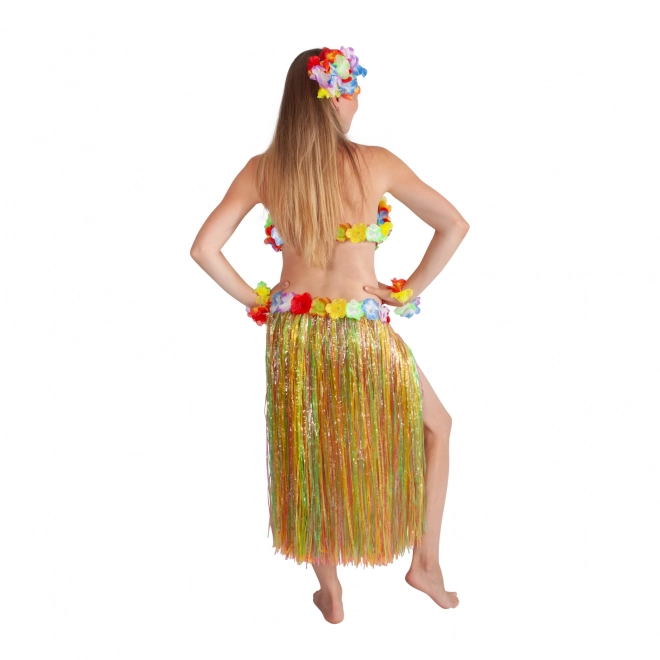 Hawaii stílusú felnőtt szoknya színes 72 cm
