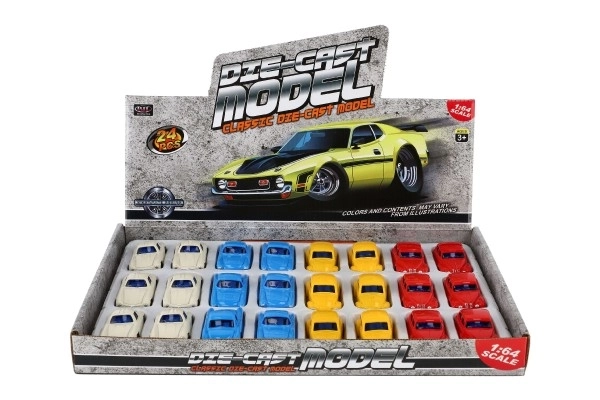 Mini Metal Pull-Back Toy Cars Set