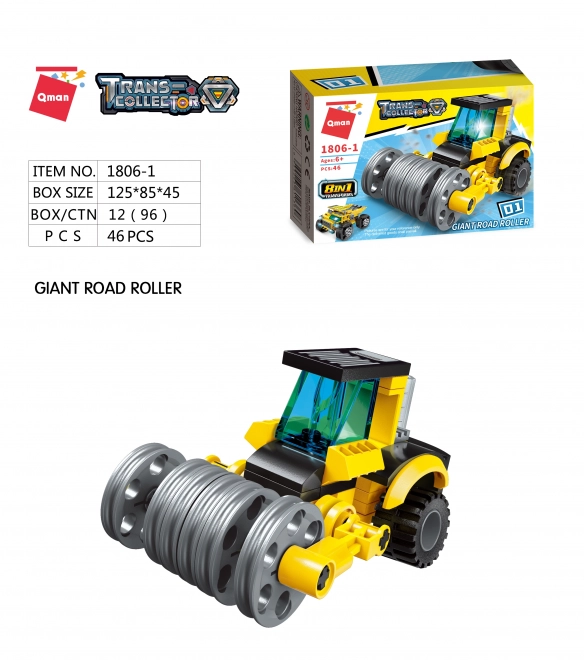 Qman Heavy Transporter Mini Construction Set