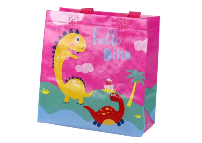 Pink Dinosaur Gift Bag