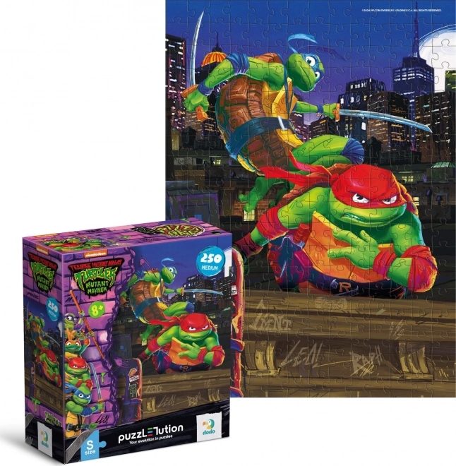 Ninja Turtles Puzzle: Leonardo and Raphael 250 Pieces