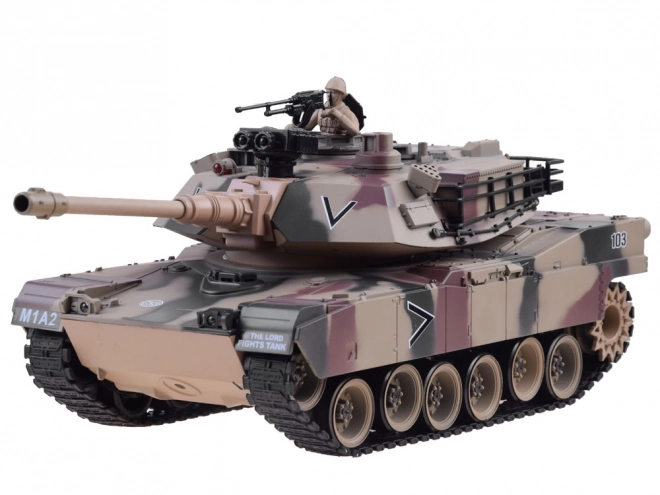 Large Remote-Controlled US M1A2 Tank