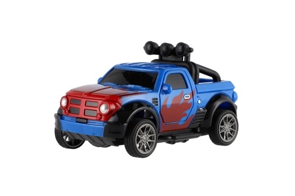 Off-Road Plastic Toy Car with Dual Sides Pull-Back