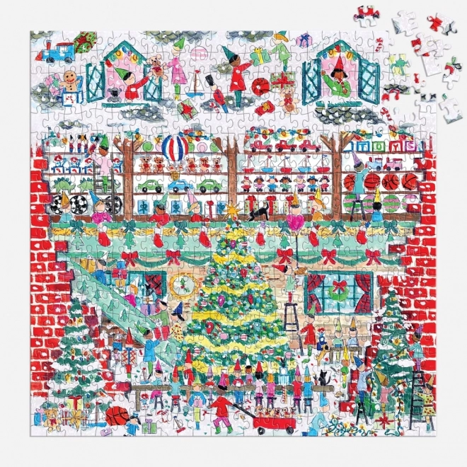 Michael Storrings Christmas Toy Workshop Puzzle 500 Pieces