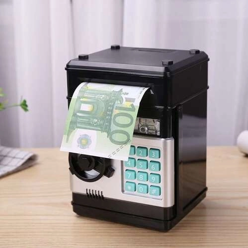 Electronic Safe Piggy Bank with ATM Function