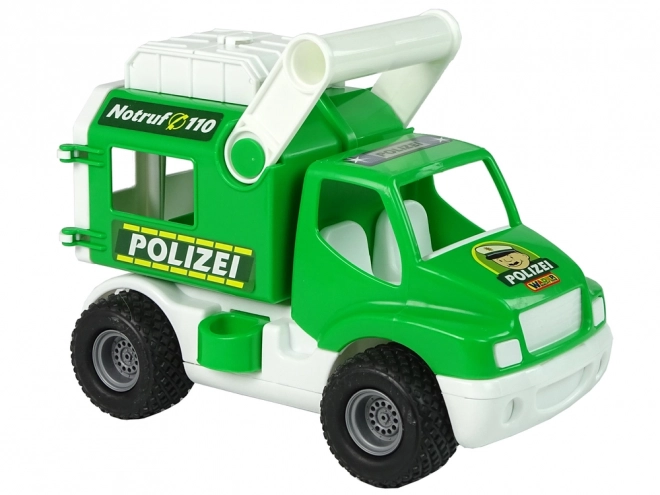 Police Car Toy ConsTruck Green by Polesie