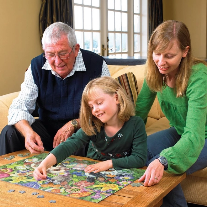 Family Puzzle Easter Bunnies