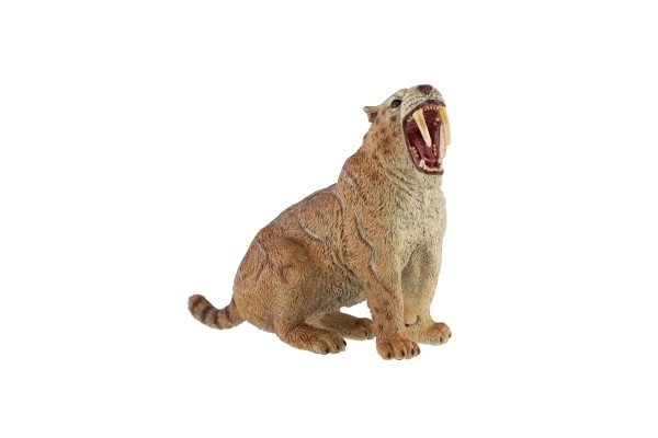 Saber-Toothed Tiger Plastic Figurine