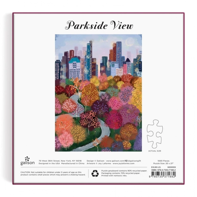 Park View Puzzle by Galison