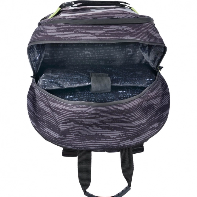 BAAGL Schulrucksack Skate Grau
