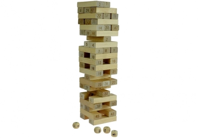 Wooden Tower Block Game