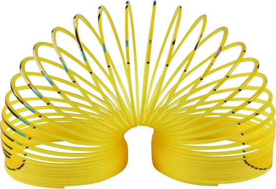Magische gele veer met smiley