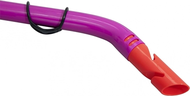 Pink diving set with mask and snorkel