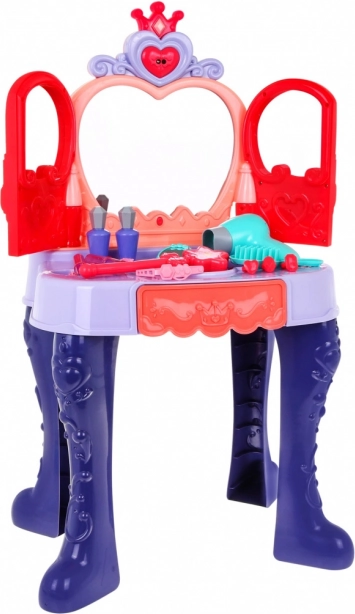 Magic wand and opening mirror