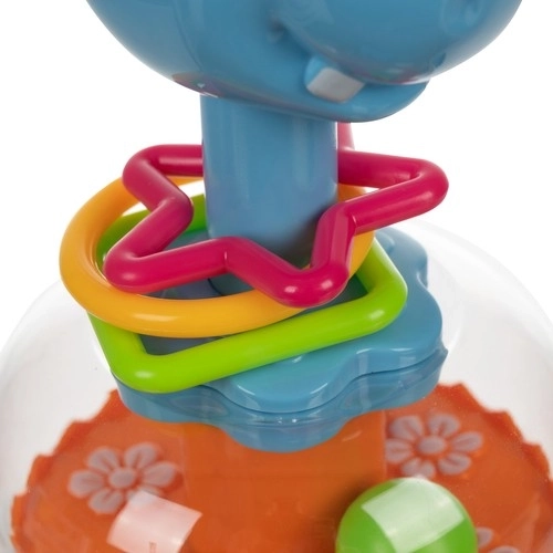 Spinning Top Carousel with Hippo and Balls