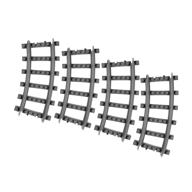 Curved Track Pieces for BLOXO Train and Tram Sets