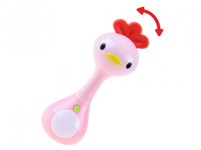 Sound Rattle Kitten Toy – E