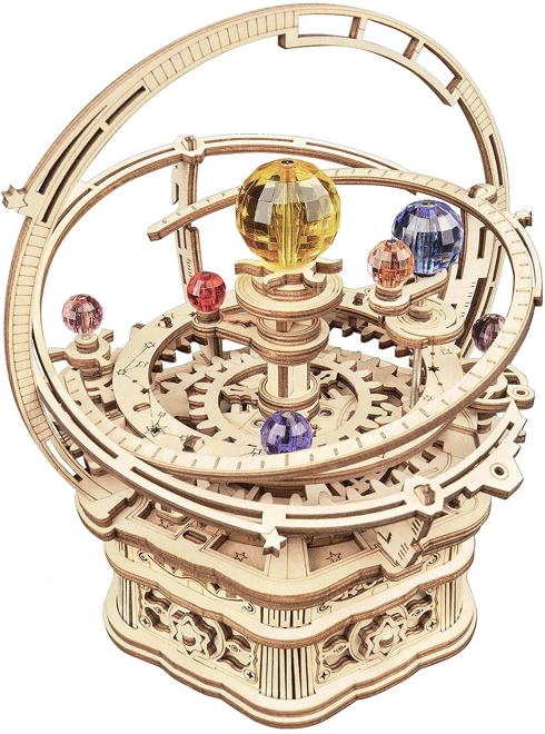 Robotic 3D Puzzle Music Box Historical Astronomical Clock