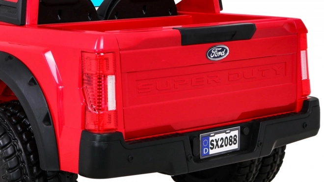 Autoturism electric Ford Super Duty – Červené