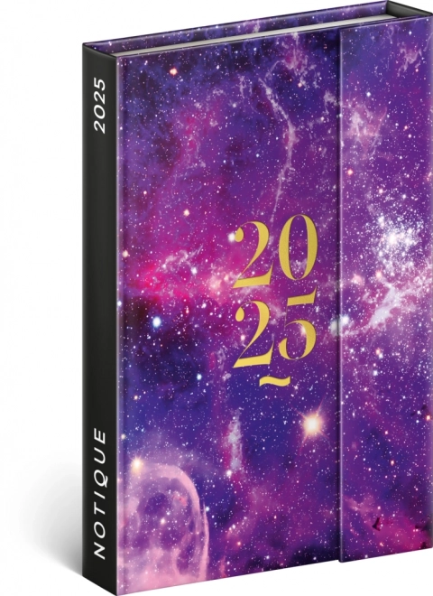 Weekly Magnetic Planner Galaxy 2025