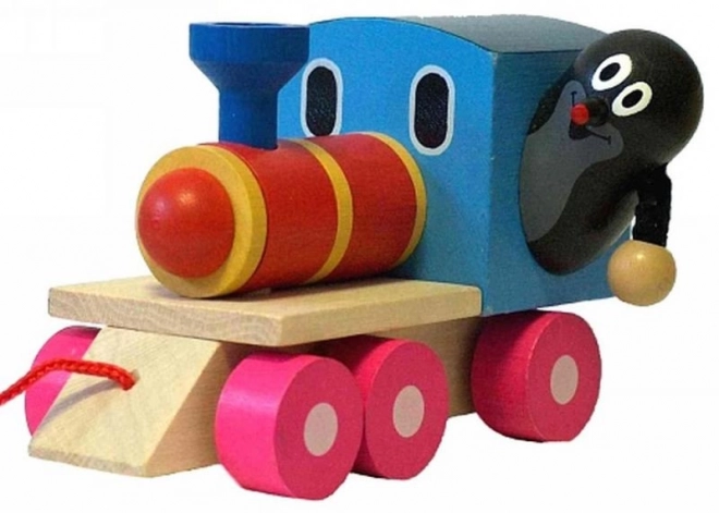 Krtek the Little Mole Pull Along Train