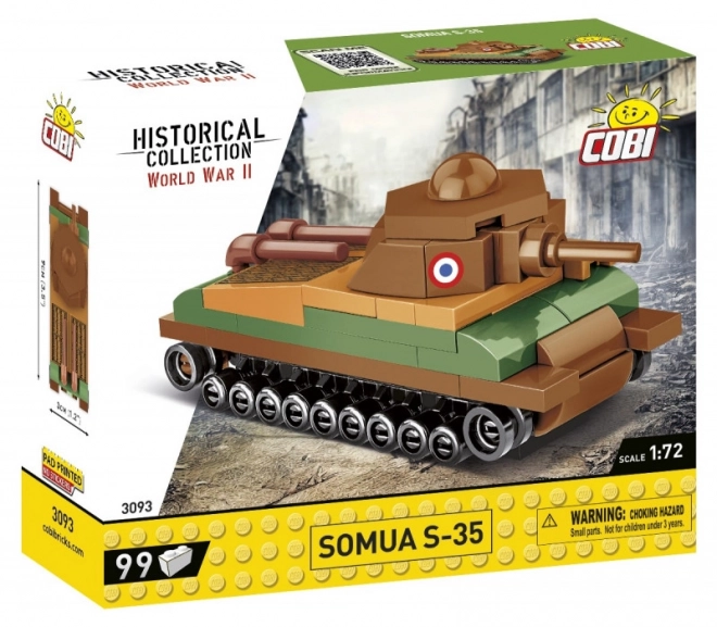 Cobi Historical Collection Somua S-35 Tank Model