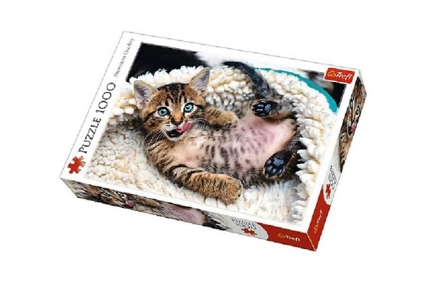 Cheerful Kitten 1000 Piece Puzzle