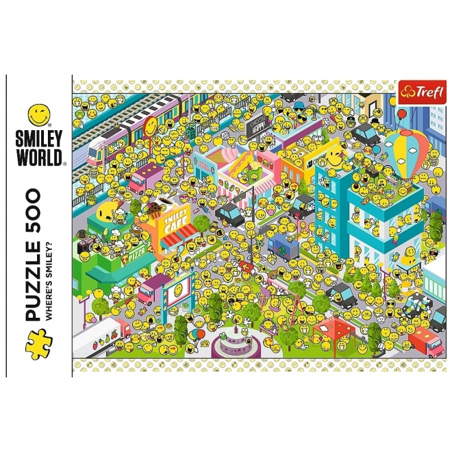 Trefl Puzzle 500 pieces - Where is Smiley?