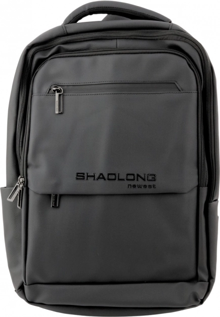 Urban business backpack with USB black 16 L