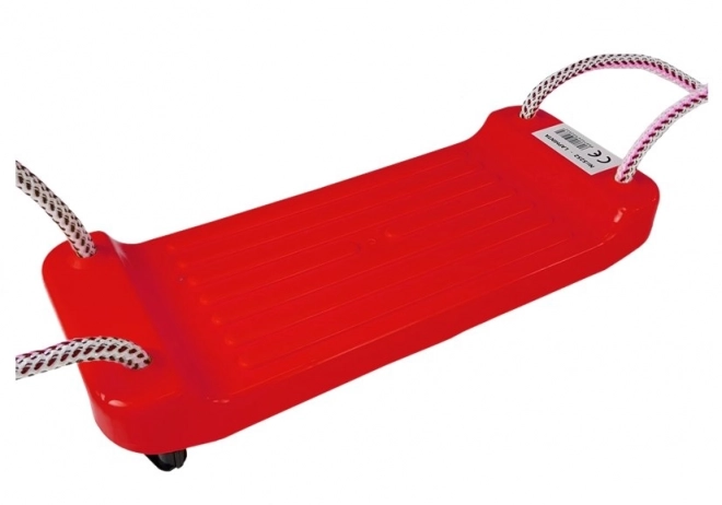 Garden Swing Plastic Seat Red 5252