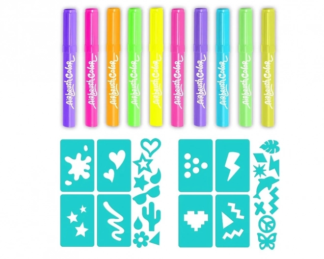 Creative Plus Set - Refill with Markers and Stencils