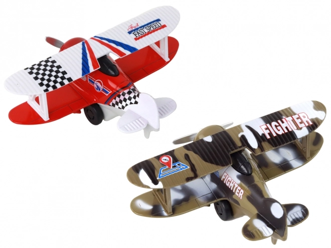 Colorful Aluminum Propeller Plane Set