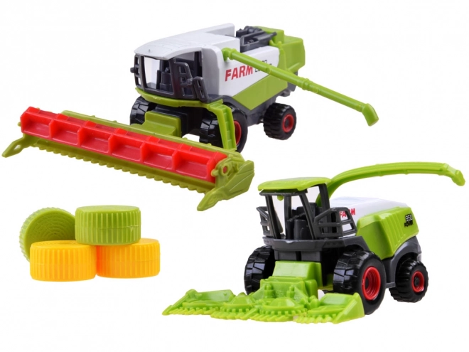 Farming Machines Tractor Set