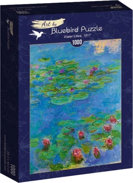 Bluebird Water Lilies 1000 Piece Puzzle