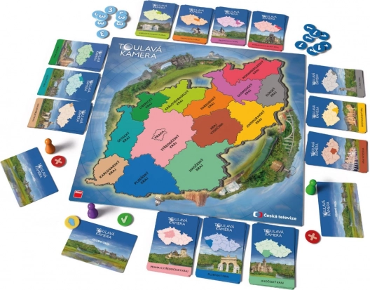 Toulavá Kamera - Gioco da Tavolo Familiare