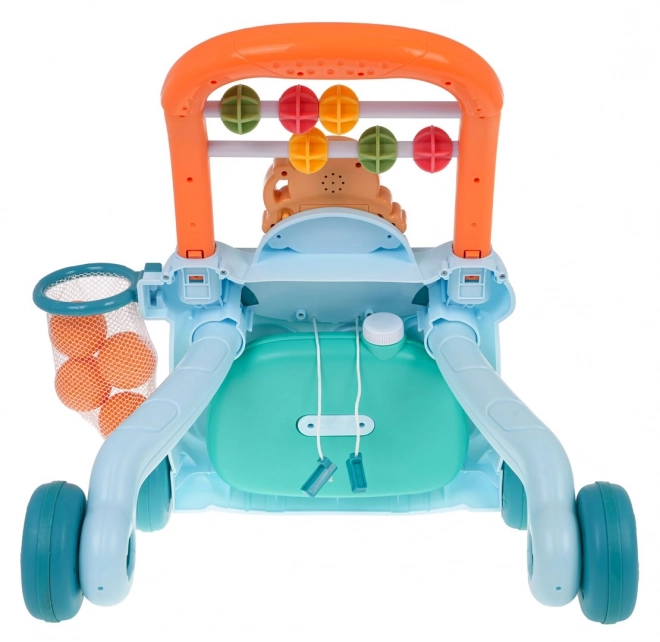 Multifunctional Ride-On Walker with Accessories Blue