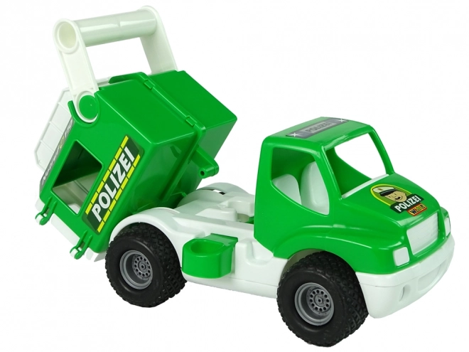 Police Car Toy ConsTruck Green by Polesie