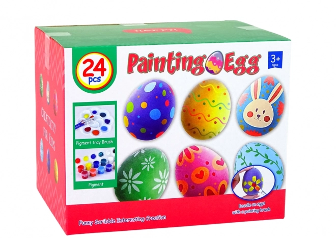 Easter Egg Painting Set with Glitter and Paints