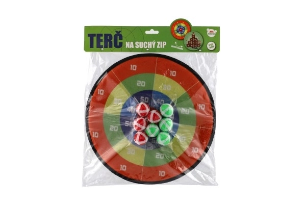 Double-sided Velcro Target with 8 Balls