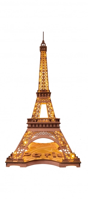 3D Wooden Puzzle of the Eiffel Tower by Rolife