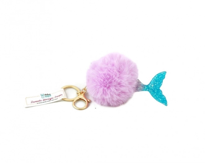 Mermaid Tail Pom Pom Charm