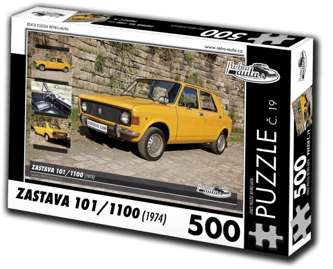 retro cars puzzle zastava 101