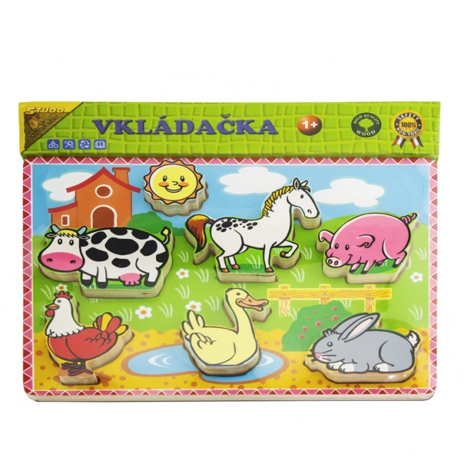 Animal Farm Puzzle for Kids