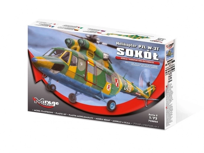 Plastic Model Helicopter PZL W-3T Sokół