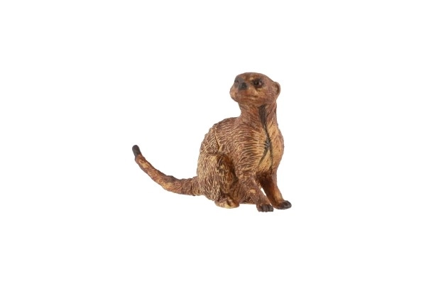 Light Brown Plastic Meerkat 6cm