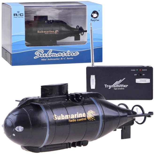 Remote Controlled Submarine Toy – Black